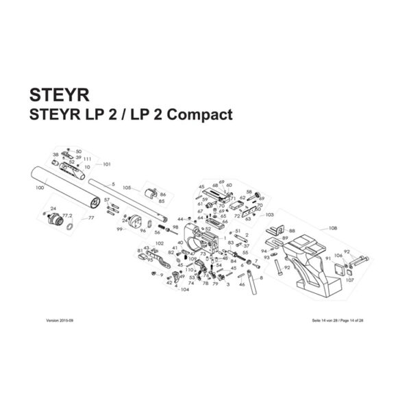 Steyr – O-Rings 18x1.5 For LP 2 /LP 2 COMPACT - Image 2